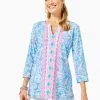 Lilly Pulitzer Tops Karina Tunic (Fish Kiss) 2 Lilly Pulitzer Tops Karina Tunic (Fish Kiss)
