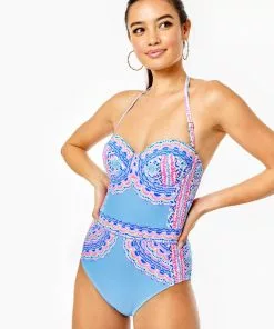Lilly Pulitzer Anthea One Piece (Seaside Shindig) Swim