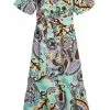 Marie Oliver Barby Dress (Aqua Stipple) Dresses 2 Marie Oliver Barby Dress (Aqua Stipple) Dresses