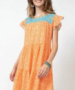 Sister Mary Paloma Dress (Tangerine) Dresses