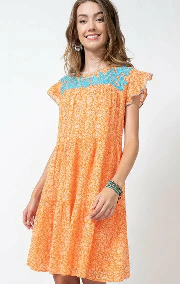 Sister Mary Paloma Dress (Tangerine) Dresses 3 Sister Mary Paloma Dress (Tangerine) Dresses