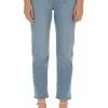 Fidelity Denim Cher High Rise Slim Straight Jean (Milan)