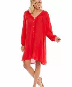Mudpie Swim Vienna Cover-Up (Coral)