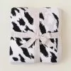 Barefoot Dreams CozyChic Cheetah Print Throw (Cream/Black) 1 Barefoot Dreams CozyChic Cheetah Print Throw (Cream/Black)