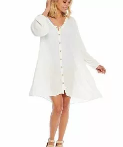 Mudpie Vienna Cover-Up (White) Swim