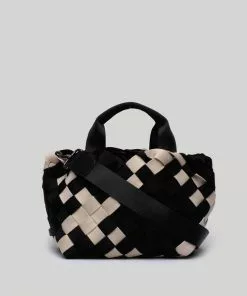 Naghedi Accessories Tangier Mini Tote (Domino)