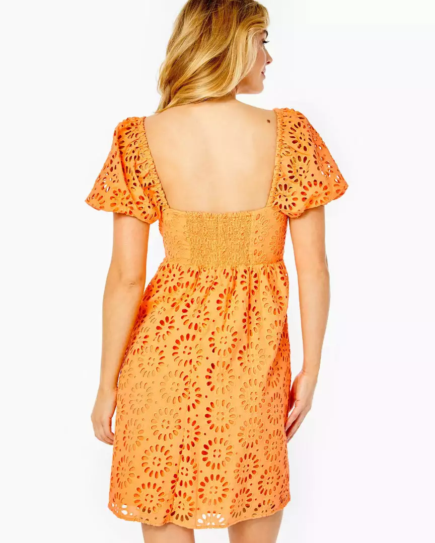 Lilly Pulitzer Kay Dress (Cantaloupe) 4 Lilly Pulitzer Kay Dress (Cantaloupe)