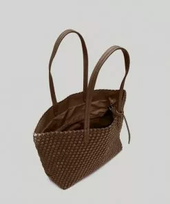 Naghedi Jet Setter Small Tote (Mink) Accessories