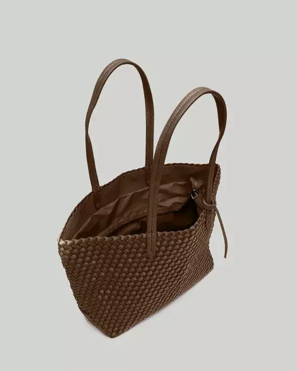 Naghedi Jet Setter Small Tote (Mink) Accessories 4 Naghedi Jet Setter Small Tote (Mink) Accessories