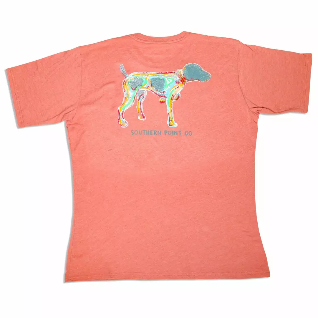 Southern Point Abstract Pointer Greyton (Baked Clay) Tops 3 Southern Point Abstract Pointer Greyton (Baked Clay) Tops