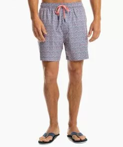 Southern Tide Just Chillin Swim Trunk (Blue Ridge)