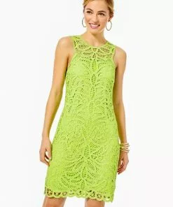 Lilly Pulitzer Siesta Shift Dress (Matcha Green)