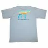 Southern Point Tops Lake Time T-Shirt (River Blue) 2 Southern Point Tops Lake Time T-Shirt (River Blue)