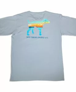Southern Point Tops Lake Time T-Shirt (River Blue)