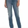 Fidelity Denim Melrose High Rise Straight (Swanee) Bottoms