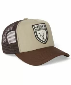 Filson Accessories Mesh SnapBack Logger Cap (Khaki)