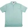 Southern Point Cooling Performance Polo (Navy/Mint Stripe) Tops 2 Southern Point Cooling Performance Polo (Navy/Mint Stripe) Tops