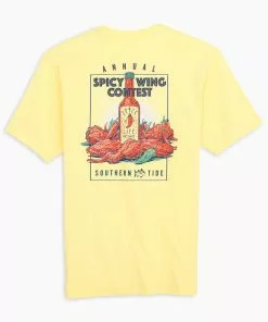 Southern Tide Wing Contest Tee (Wake Blue)
