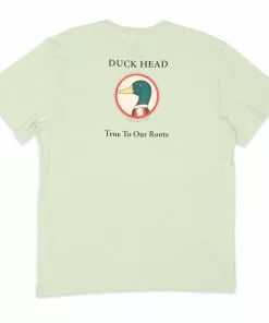 Duckhead True To Our Roots Short Sleeve T-Shirt (Washed Green) Tops