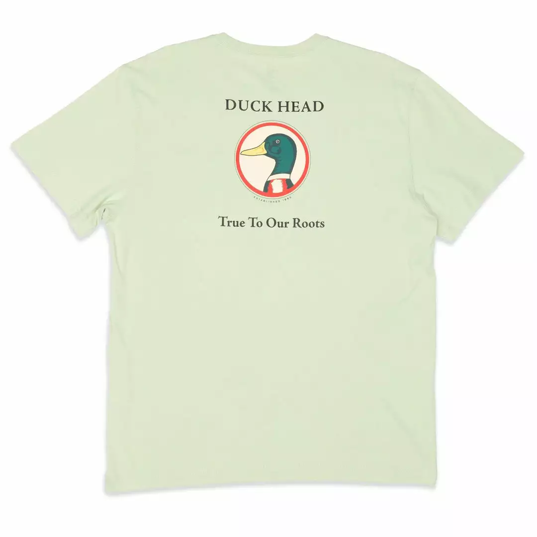 Duckhead True To Our Roots Short Sleeve T-Shirt (Washed Green) Tops 3 Duckhead True To Our Roots Short Sleeve T-Shirt (Washed Green) Tops