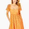 Lilly Pulitzer Kay Dress (Cantaloupe)