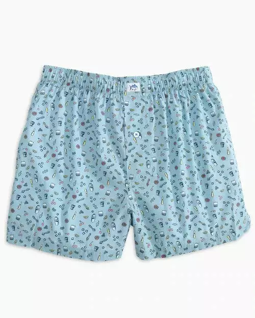 Southern Tide Set The Bar High Boxer (Aquamarine) Bottoms 3 Southern Tide Set The Bar High Boxer (Aquamarine) Bottoms