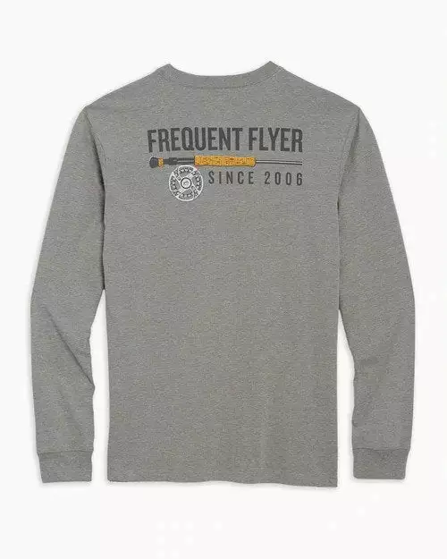 Southern Tide Frequent Flyer Heather Tee (Heather Grey) Tops 3 Southern Tide Frequent Flyer Heather Tee (Heather Grey) Tops