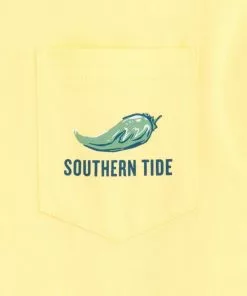 Southern Tide Wing Contest Tee (Wake Blue)