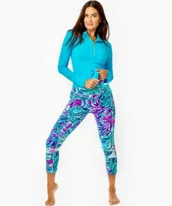 Lilly Pulitzer Weekender High Rise (Seasalt Blue) Bottoms
