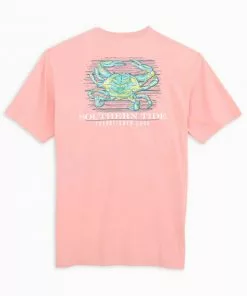 Southern Tide Feeling Crabby Tee (Quartz Pink)