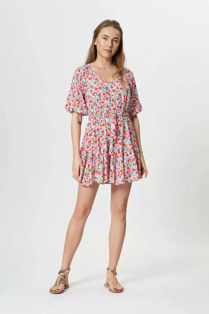 Fresha London Anita Dress (Summer Ditsy) Dresses 3 Fresha London Anita Dress (Summer Ditsy) Dresses