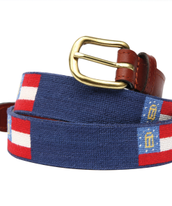 Smathers & Branson Georgia State Flag Belt (Classic Navy) Accessories