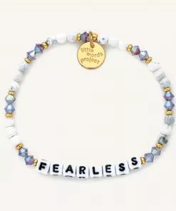 Little Words Project Fearless Bracelet (Creampuff) Jewelry