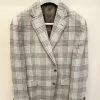 Jack Victor Midland Sports Jacket (Khaki/Oatmeal Plaid) Dresswear