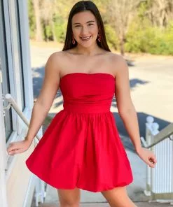 Amanda Uprichard Oscar Dress (Lipstick) Dresses