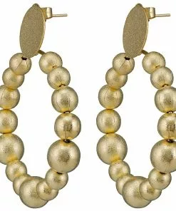 Sheila Fajl Brunella Frontal Hoops (Gold)