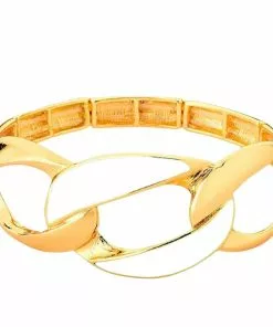 Sheila Fajl Jewelry Jaga Bracelet (Resin White)