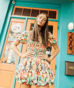 Queen Of Sparkles Groovy Bubble Dress