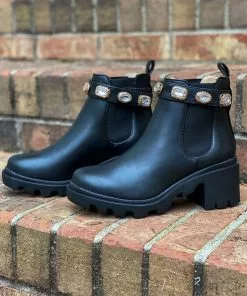 Steve Madden Amulet Bootie (Black)