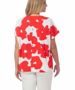 Crosby By Mollie Burch Martha Tunic (Poppy) Tops