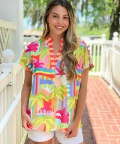 Crosby By Mollie Burch Ines Tunic (Harbour Island)