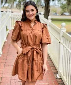 Crosby By Mollie Burch Maisie Dress (Cork)