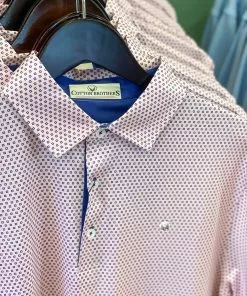 Cotton Brothers Performance Polo (Pink/IMP) Tops