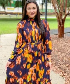 Marie Oliver Catie Dress (Sapphire) Dresses