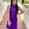 Trina Turk Dresses Delighted Dress (Purple Rain) 1 Trina Turk Dresses Delighted Dress (Purple Rain)