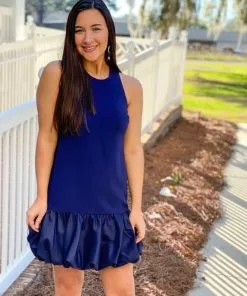 Trina Turk Bamboo Dress (Ink)