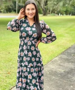 Joy Joy Tiered Maxi (Floral) Dresses 6 Joy Joy Tiered Maxi (Floral) Dresses