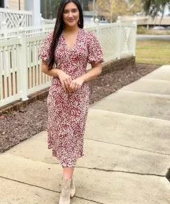 Fresha London Grace Dress (Blood Animal)