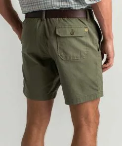 Duckhead Bottoms Landfall 7" Short (Deep Lichen Olive)