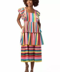 Crosby By Mollie Burch Frida Dress (Boardwalk Stripe)